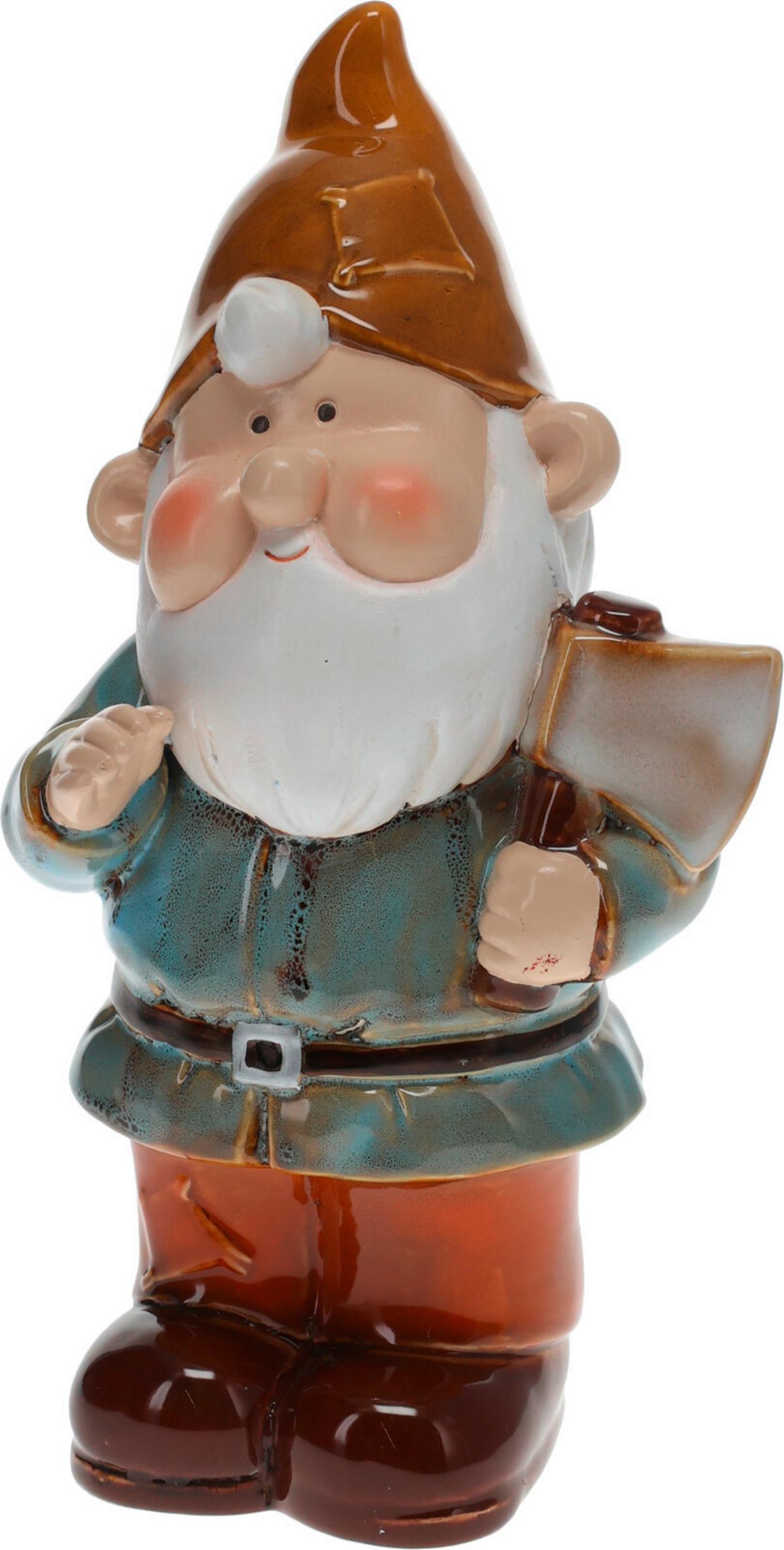 Dekor Törpe Dwarf - L - kerámia (14,5/10,5/27,5cm)