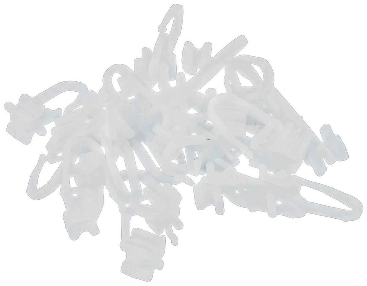 Függönycsúszka Stlye 25db - fehér, műanyag - Premium Living