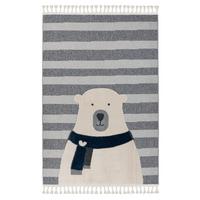 Covor pentru copii My Fano Bear, cca. 120x170cm - multicolor/gri, Basics, textil (120/170cm) - Obsession