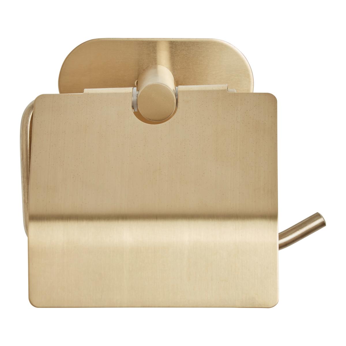 Toilettenpapierhalter in Goldfarben - LIFESTYLE, Metall (14/12,5/7cm) - Mömax