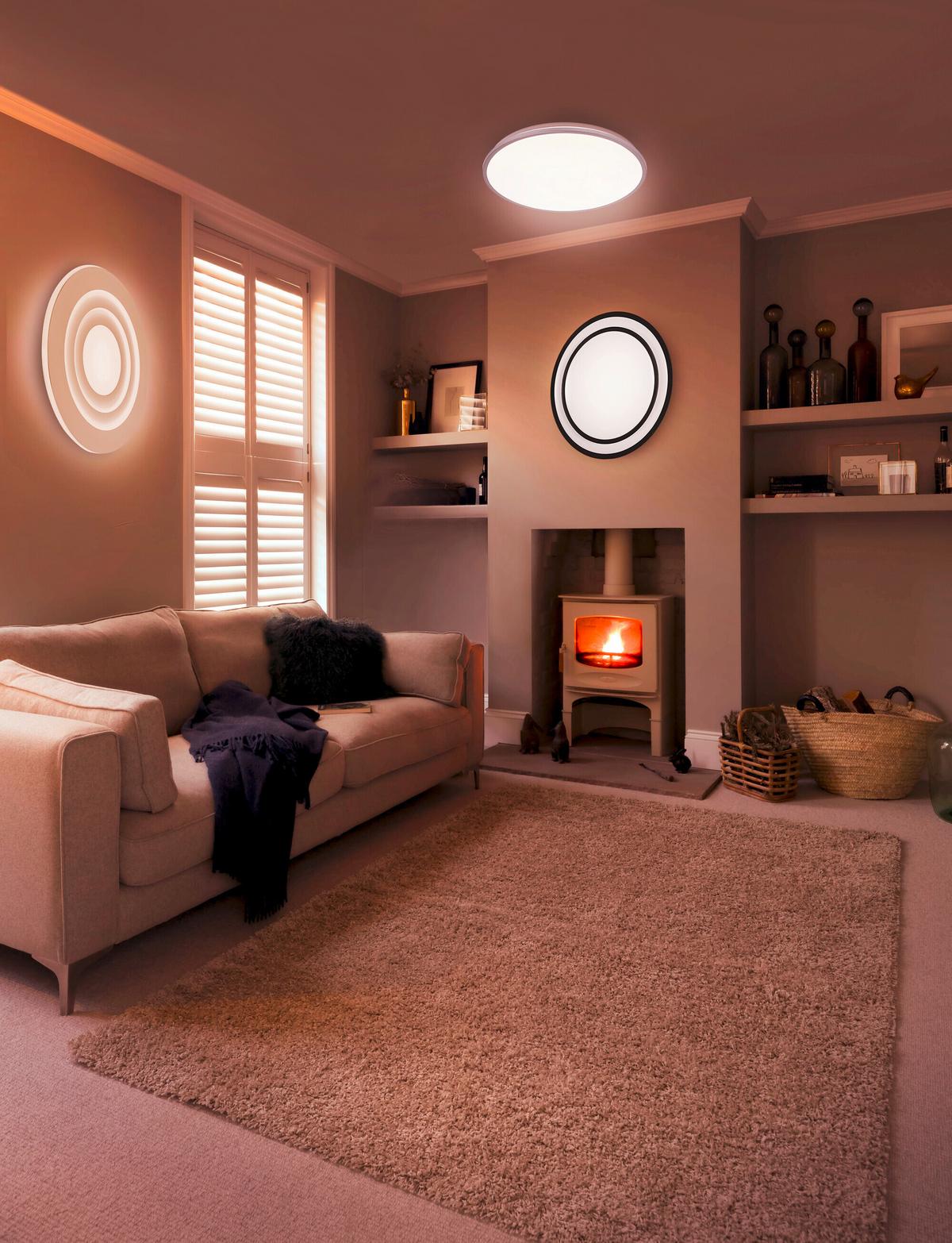 LAMPA SUFITOWA LED ORBIS SPIRAL ROUND 400MM 27W W - biały, Design, metal (40/5cm) - Ledvance