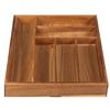 RANGE-COUVERTS FLEX - M - EXT- - couleur naturelle, MODERN, bois (47,3/35,5-53,5/5,5cm) - Zandiara