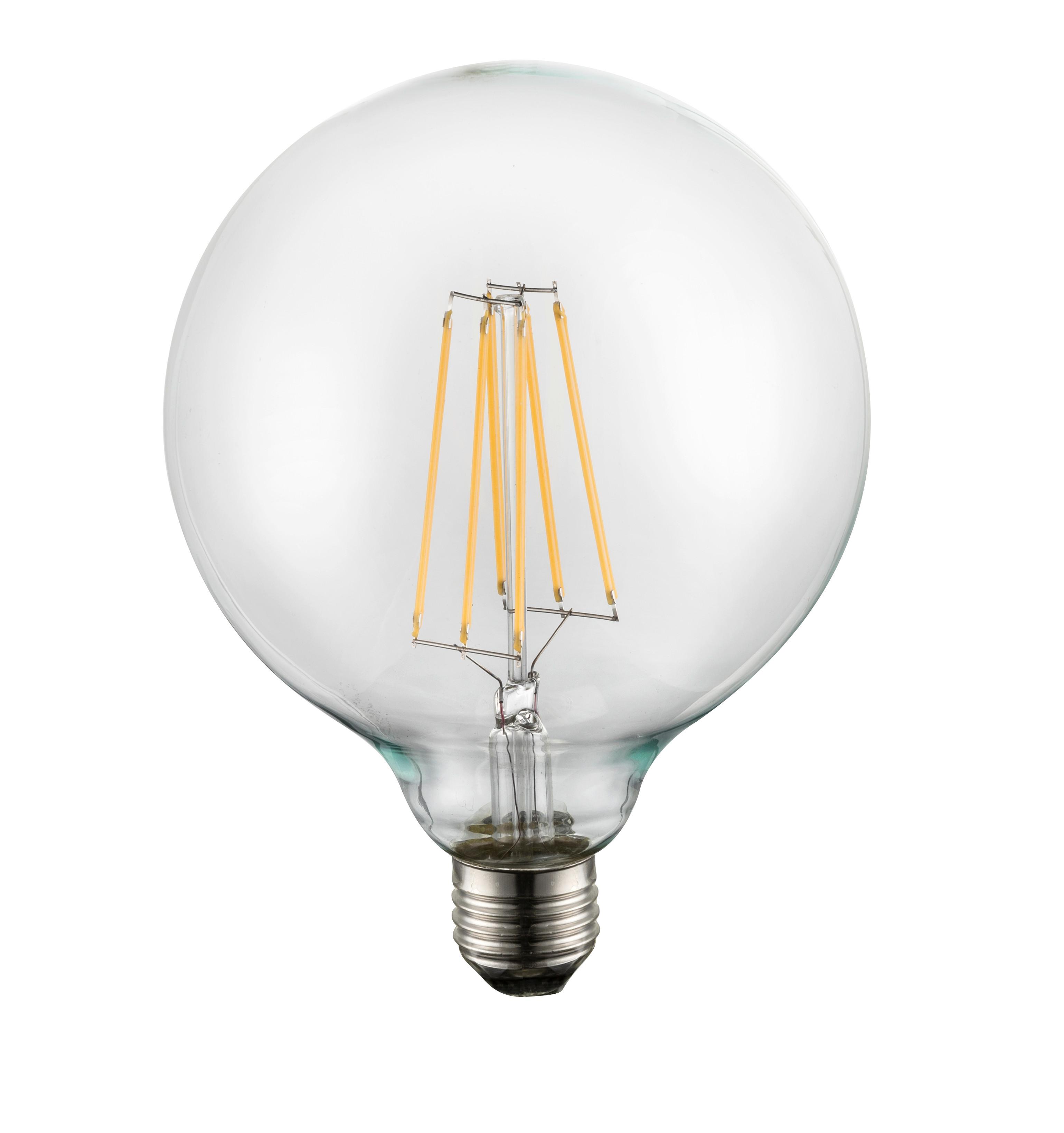 Deko-leuchtmittel 10586 Max. 9 Watt - Klar, Glas/Metall (12.5/17.5cm)