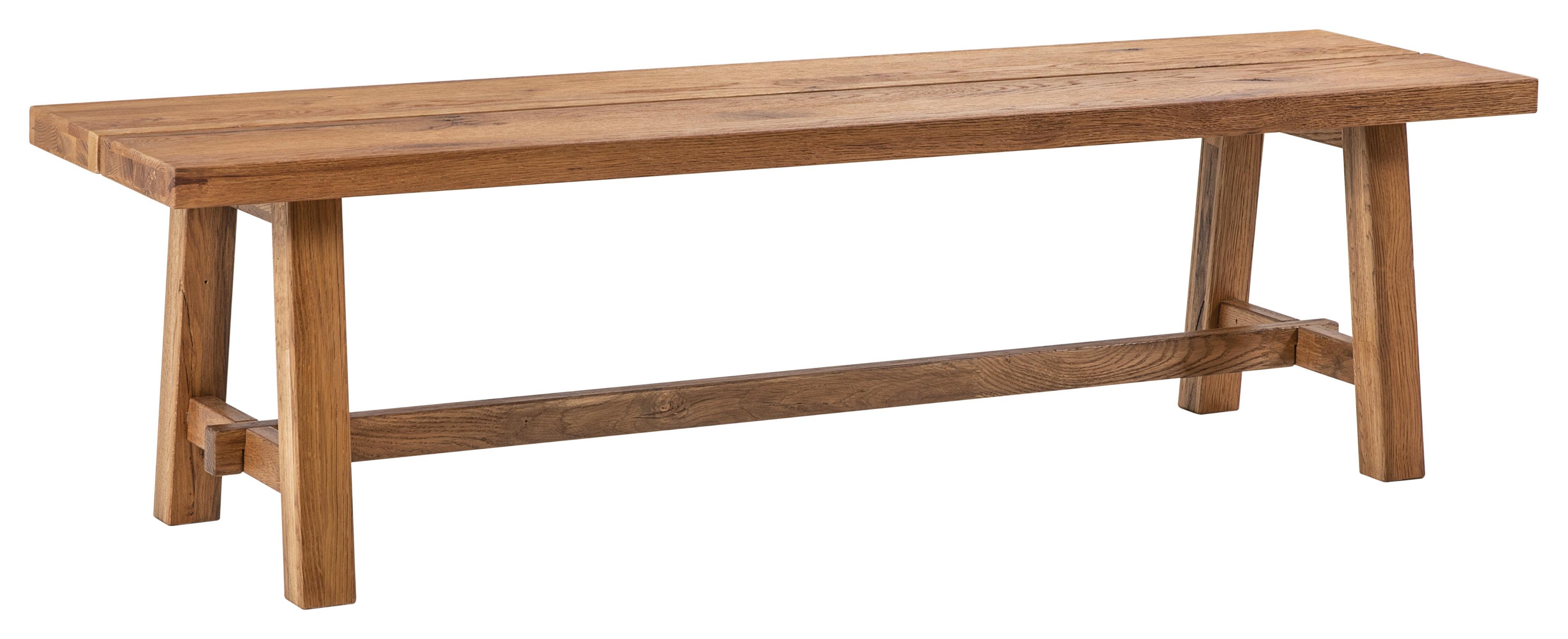 ŁAWKA LILA - kolor dębowy, Natur, drewno (140/38/37cm) - Hasena