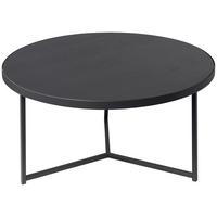 STOLIK KAWOWY PETER - czarny, Design, materiał drewnopochodny/metal (80/80/40cm) - MID.YOU