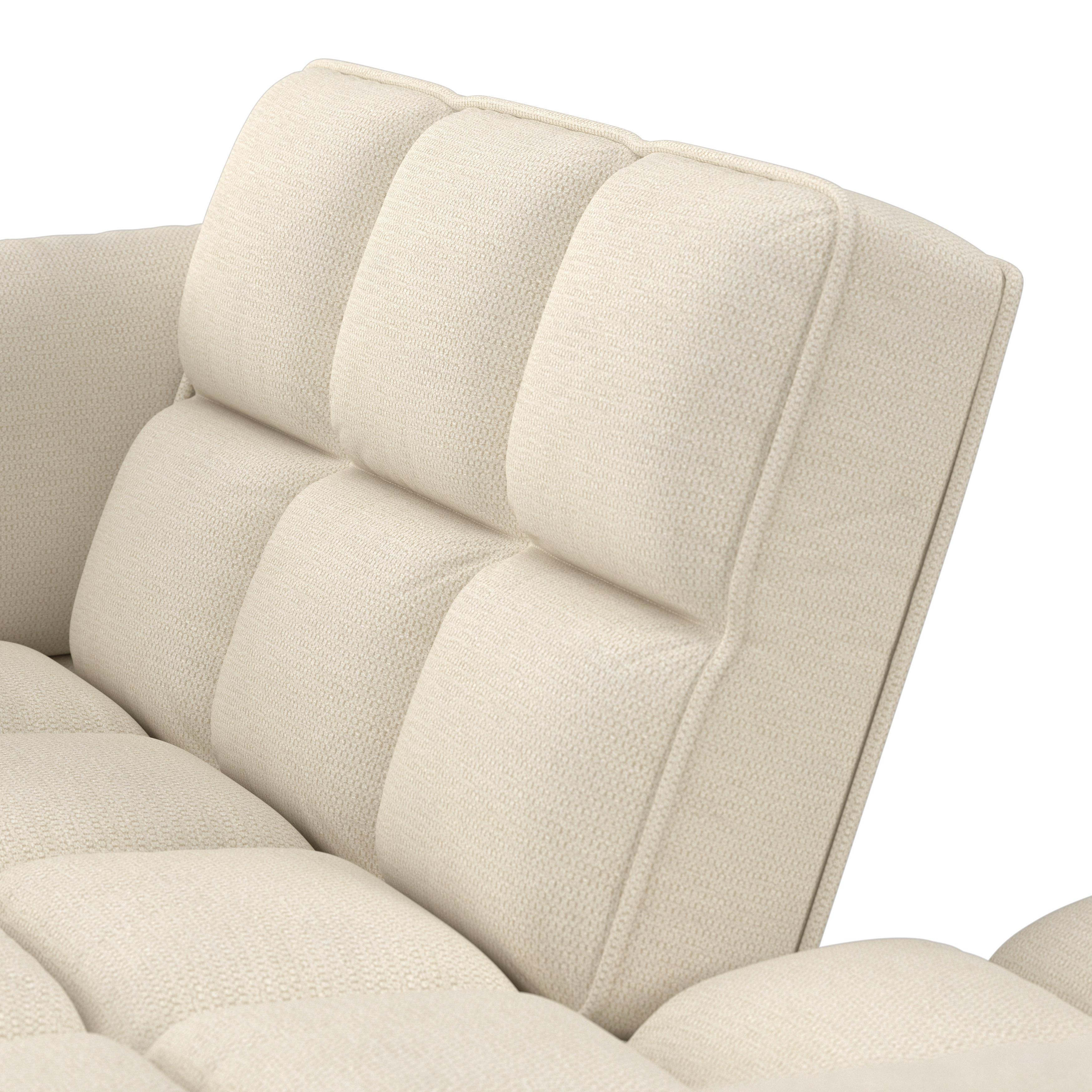 BÄDDSOFFA CORA - cremefärgad/naturfärgad, Modern, trä/textil (214/92/81cm) - Bessagi Home