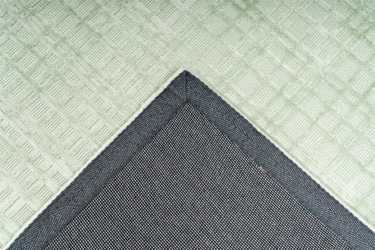Flachwebeteppich Karma 125 Mint 200x290 - Mintgrün, Basics, Textil (200/290cm) - Kayoom