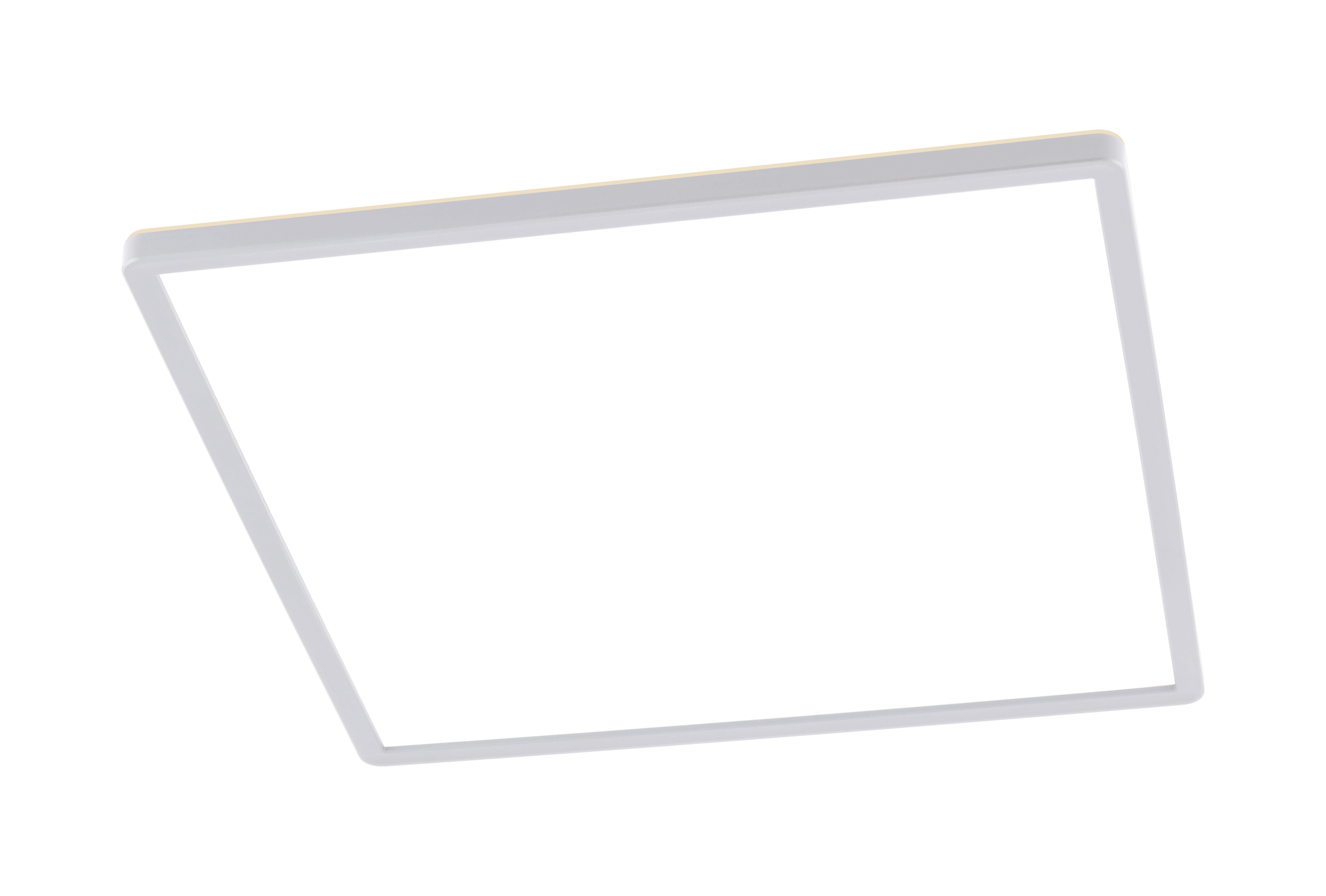 LAMPA SUFITOWA LED GIGA 8 *SBN* - biały, Basics, tworzywo sztuczne (42/42/2,9cm) - Novel