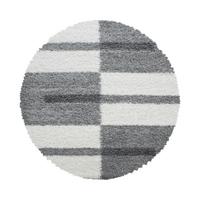 Preproga Gala, Ø 120cm, Svetlo Siva - svetlo siva, Design, tekstil (120cm) - Novel