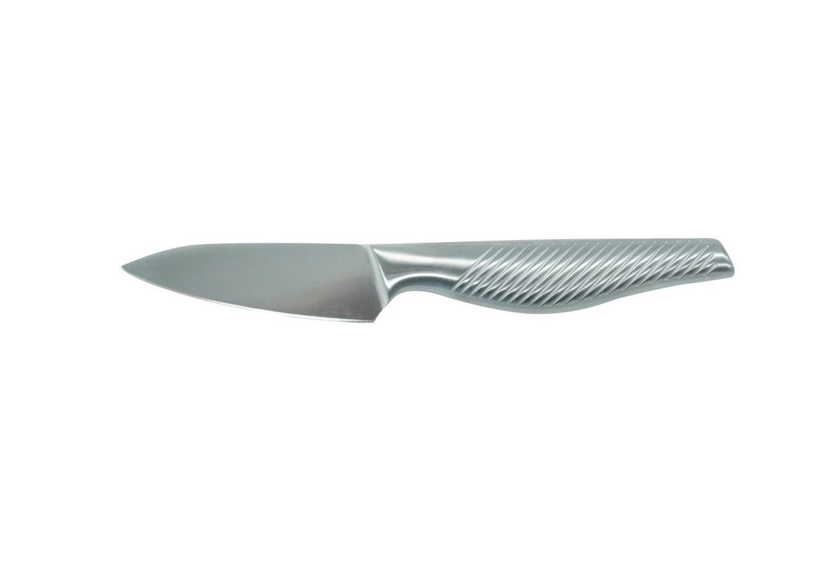 Schälmesser Flash aus Edelstahl - Edelstahlfarben, Modern, Metall (18,6cm) - Premium Living