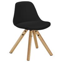 Kindersessel in Schwarz - Schwarz, Modern (39/57/40cm) - Zandiara