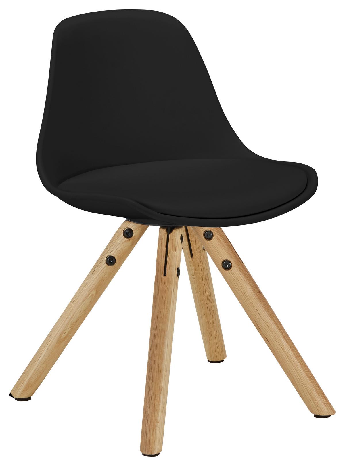 Kindersessel in Schwarz - Schwarz, Modern (39/57/40cm) - Zandiara