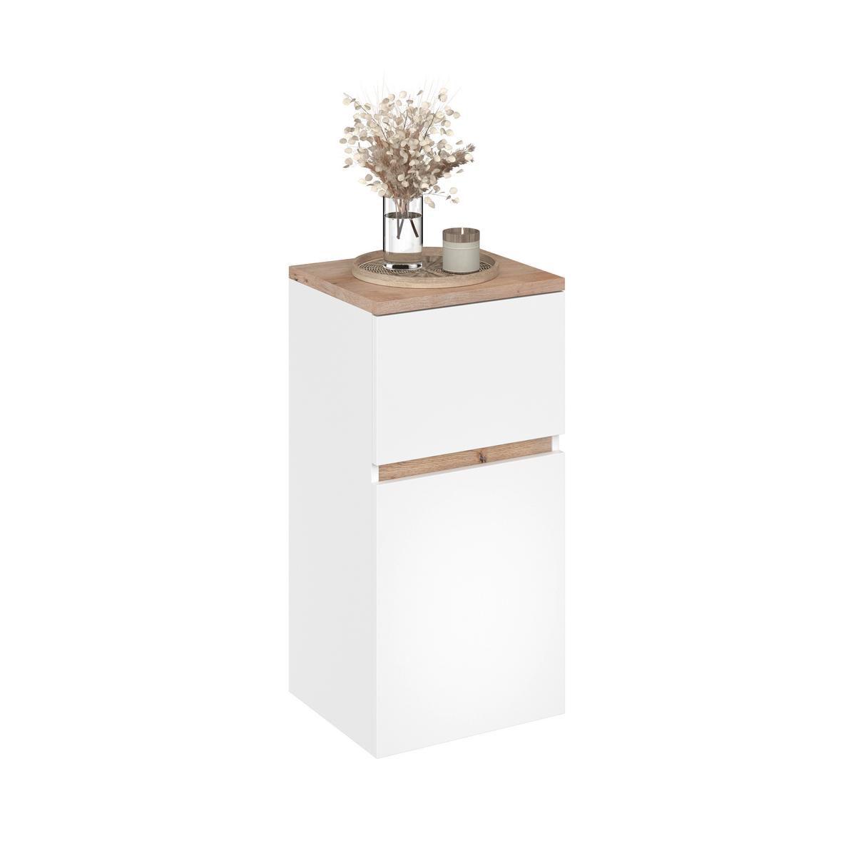 Dulap inferior Marbella - alb, Modern, material pe bază de lemn (40/81,2/35cm)