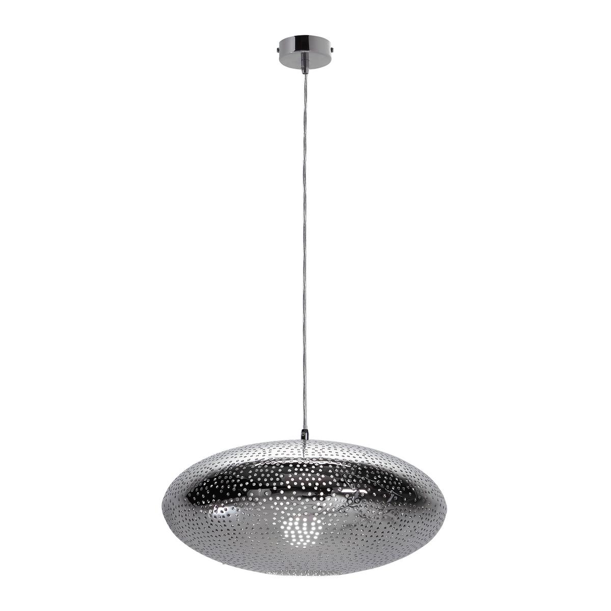 LAMPA WISZĄCA NINA - kolor chromowy, Modern, metal (41/124cm) - Modern Living