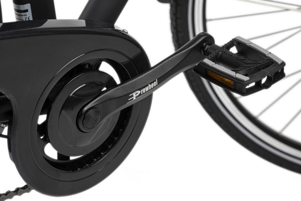 Elektrofahrrad Alu-city Herren Adore 28" 113e - Schwarz, Design, Metall - Atrigo