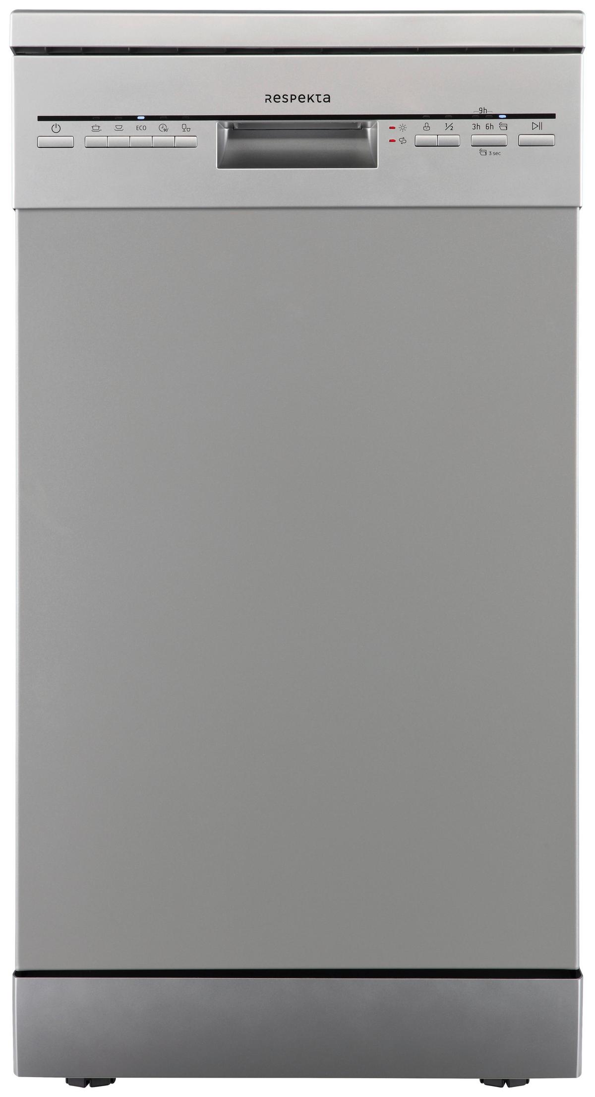 Pomivalni Stroj Gsps45si-12 - srebrne barve, Basics, kovina/umetna masa (44,8/84,5/60cm) - Respekta