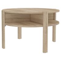 Klubska Miza Tobago, Barva Hrasta - hrast sonoma, Romantika, leseni material (74,4/74,4/45,5cm) - Ti'me