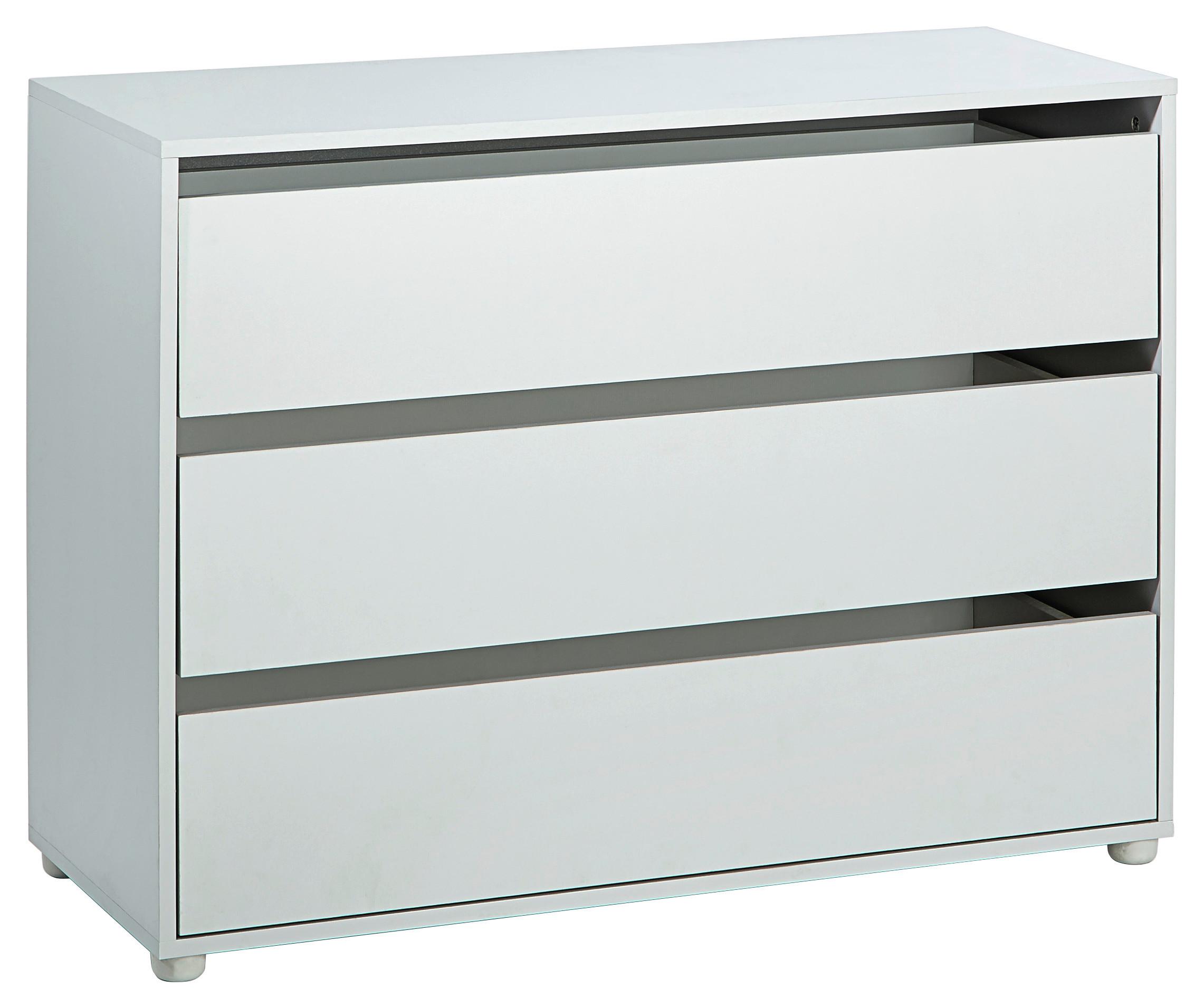Unutarnji Ladičar Kya - siva, Moderno, drvni materijal (98,7/70,6/39,6cm) - Premium Living
