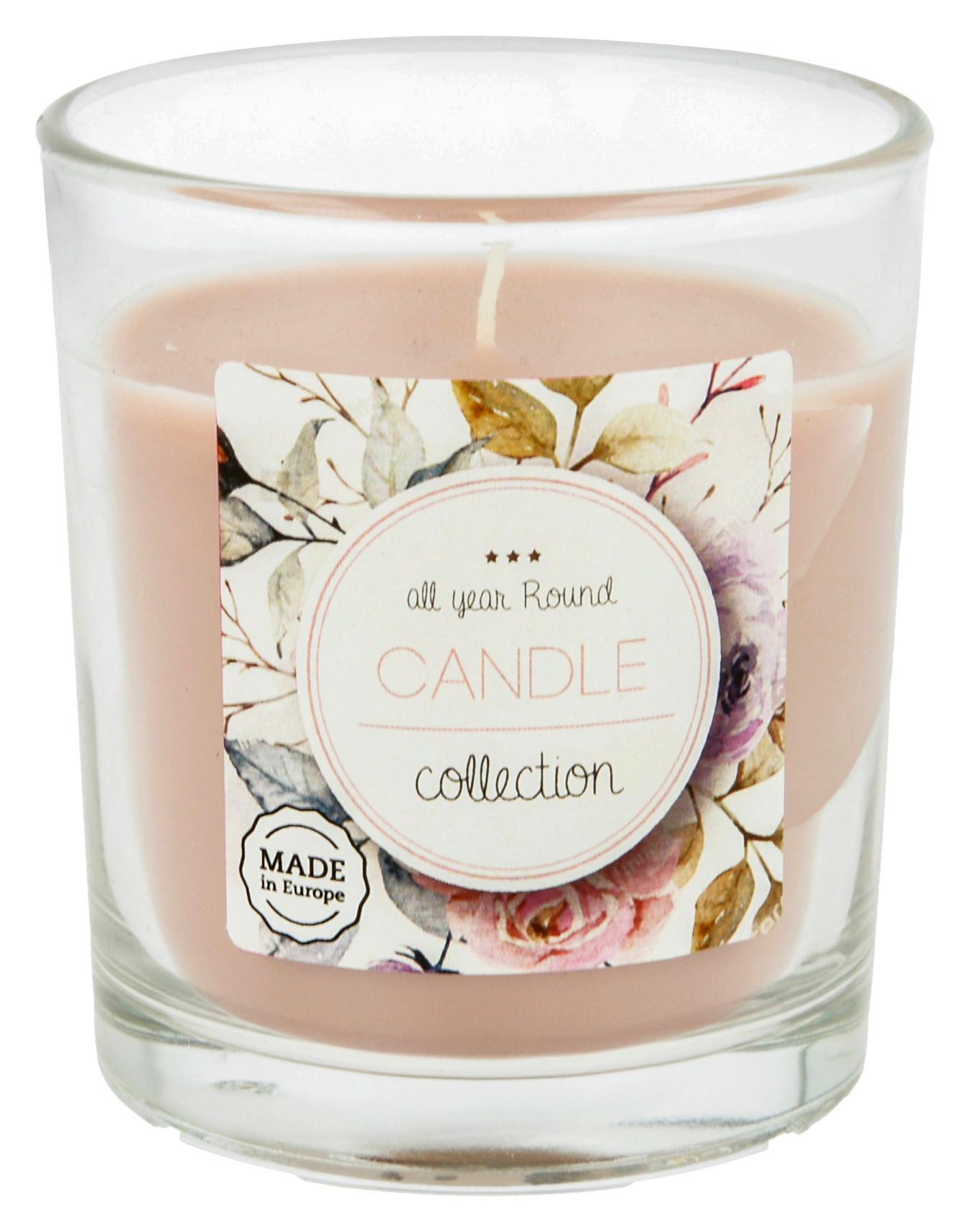 DOFTLJUS MONA - grå/rosa, glas (7,2/8,3cm) - Mömax