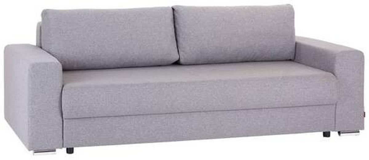 Canapea extensibila GARCIA - gri deschis, Modern, textil (250/84/105cm) - Ondega