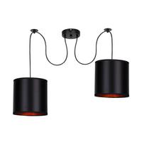 Viseća Svjetiljka Candida - crna, Design, metal/plastika (0/0/0cm)