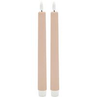 Stabkerze Rina Sandfarben, 2er Set - Sandfarben (2,2/22cm) - Mömax