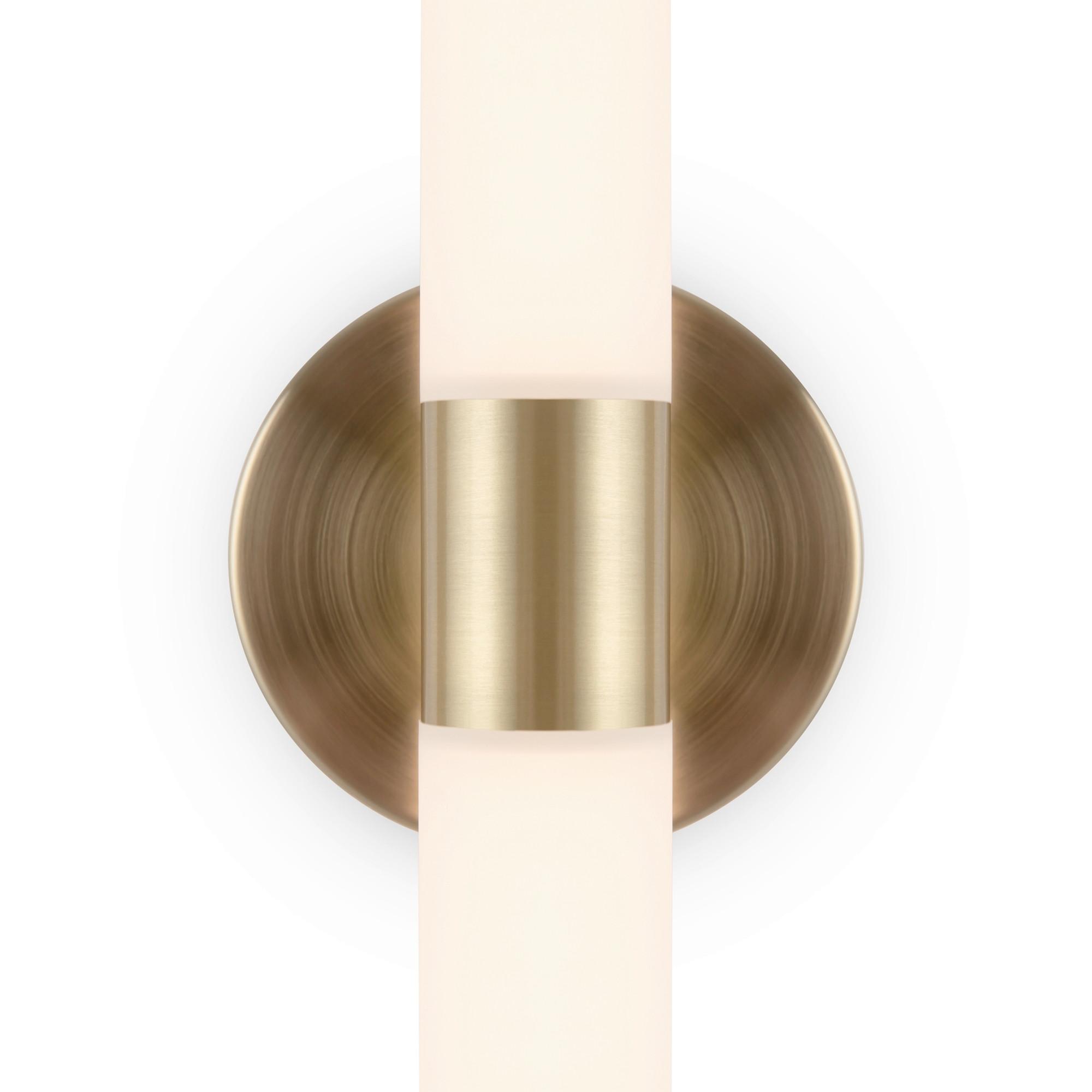 APPLIQUE AXIS - Goldfarben, Trend, Kunststoff/Metall (3/35,6cm) - MAYTONI