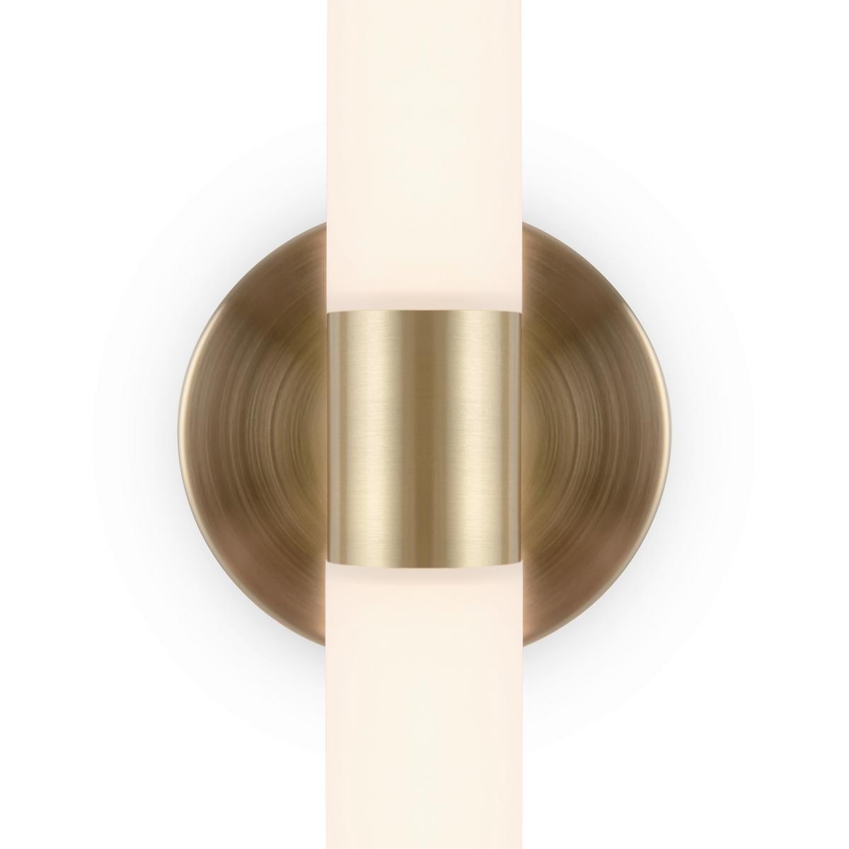 APPLIQUE AXIS - Goldfarben, Trend, Kunststoff/Metall (3/35,6cm) - MAYTONI