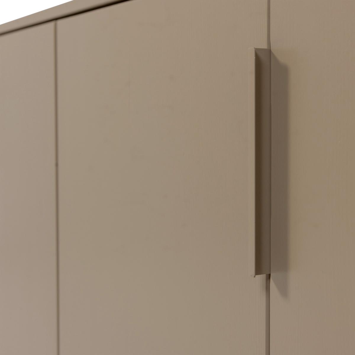 Sideboard Gunnar Schlammfarben B: 201 cm - Schlammfarben/Schwarz, Design, Holz/Metall (201/85/44cm) - Livetastic