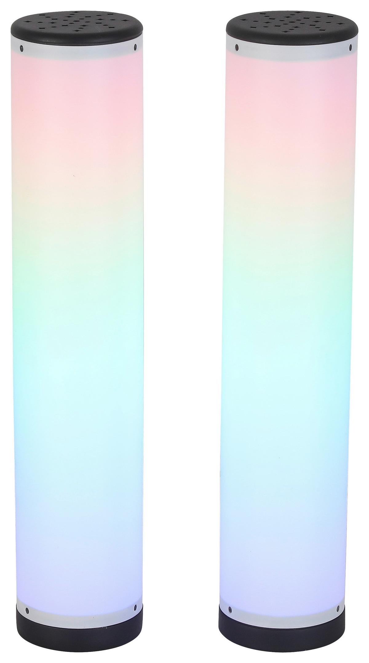 LED-Tischleuchte Nolam max. 2,5 Watt - Weiss/Schwarz, Modern, Kunststoff (6,4/31cm) - Modern Living