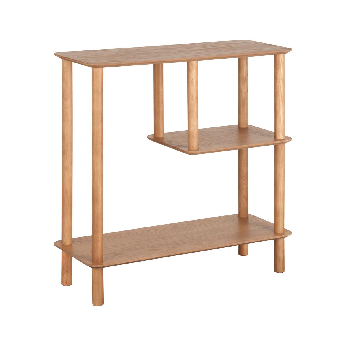 Álló Polc Mats - natúr színű, Modern, faalapú anyag/fa (75/75/30cm) - Premium Living