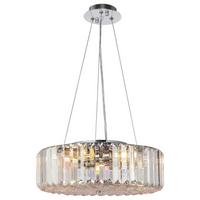 Hängeleuchte Recinto - Chromfarben, Basics, Glas/Metall (40/13,5cm) - MAYTONI
