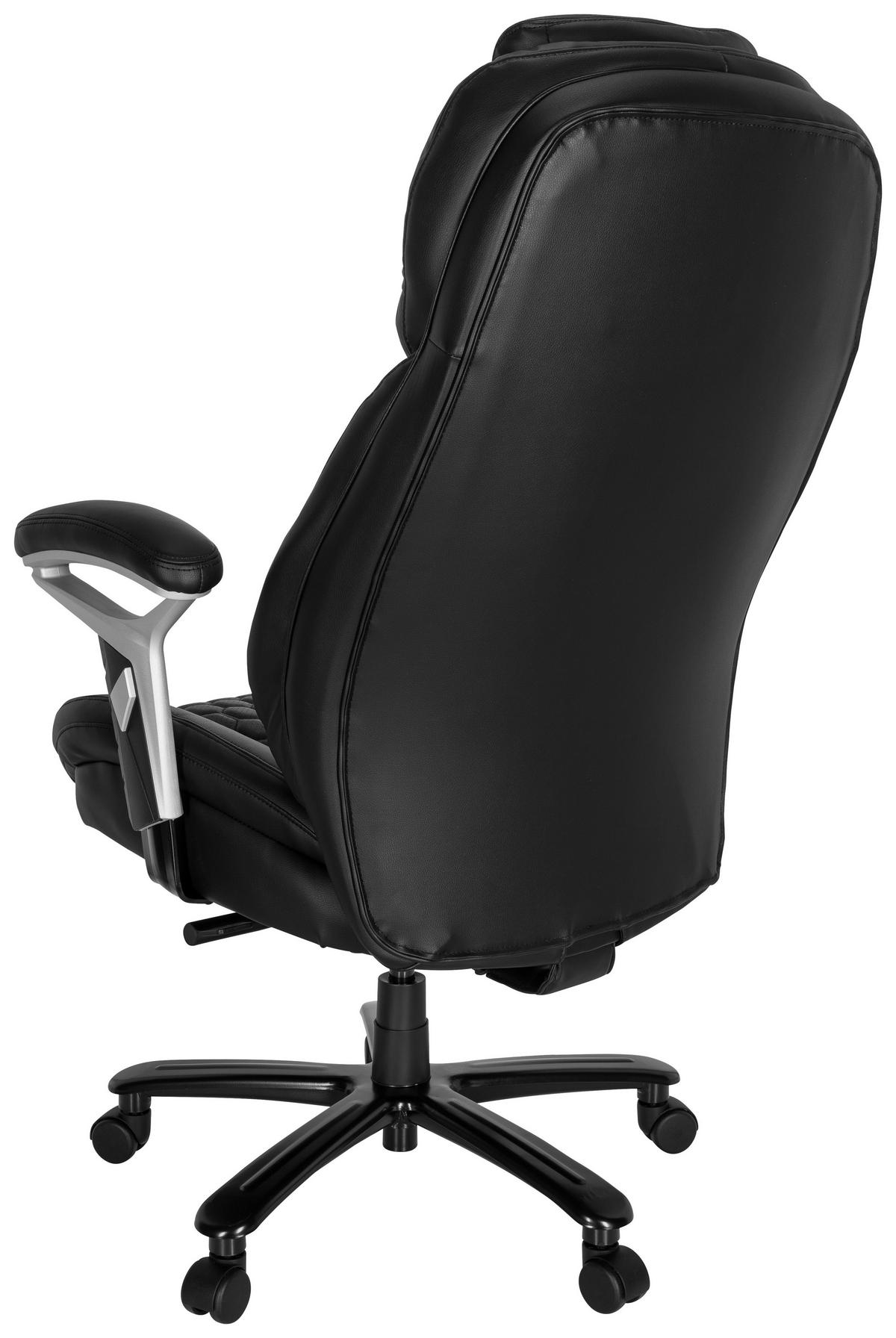 Pisarniški Stol Pullmann I, Črna - črna, Moderno, kovina/umetna masa (73/138/85cm) - MID.YOU