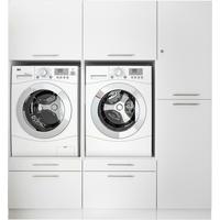 Hauswirtschaftsraum Clara Weiß B: ca. 184,8 cm - Weiß, KONVENTIONELL, Holzwerkstoff (184,8/200/67,6cm) - Respekta