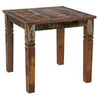 Esstisch "Kalkutta" , ca. 80x80 cm, aus Mango - Braun, MODERN, Holz (80/80/76cm) - MID.YOU