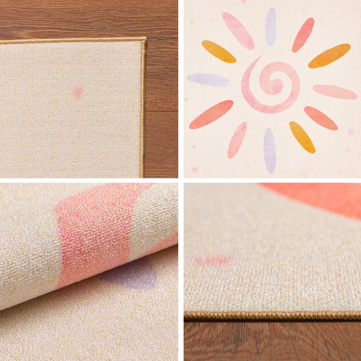 Kinderteppich Play Creme ca. 120x170cm - Creme, Design, Textil (120/170cm) - Ben'n'jen