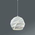 Hängeleuchte Jasmina, max. 60 Watt - Weiß, LIFESTYLE, Metall (32/120cm) - Modern Living