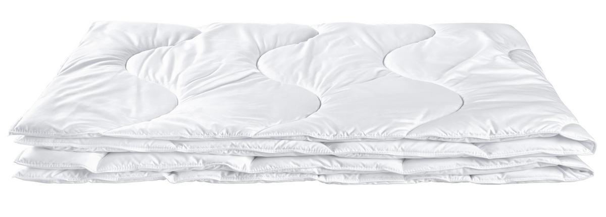 Ganzjahrebett Zilly Übergröße XXL ca. 155x220cm - Weiß, Textil (155/220cm) - Nadana