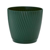 Kaspó Mira Complete Eco 15 - zöld, Konventionell, műanyag (14,8/13,7cm) - Mömax