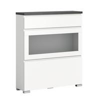 Ormarić Za Cipele Shoelove - bijela/siva, Moderno (95/109/27cm) - Modern Living