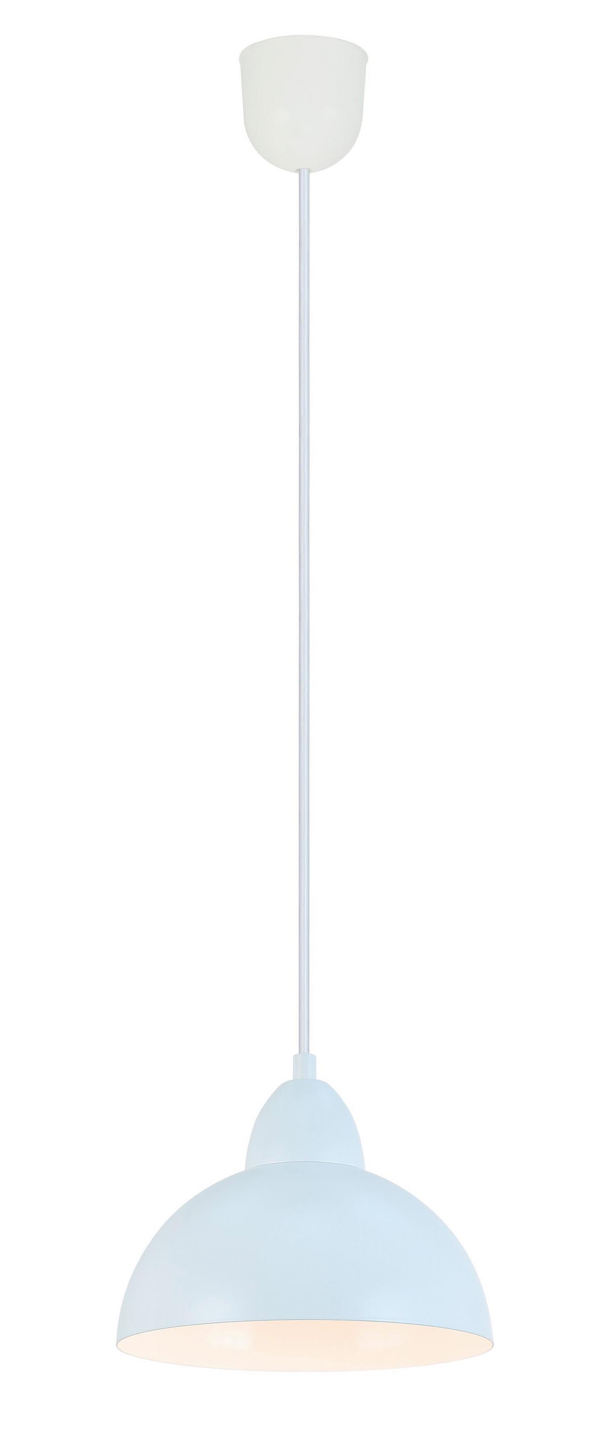 Lampă suspendată Michael - alb, Modern, plastic/metal (20/100cm) - Mömax