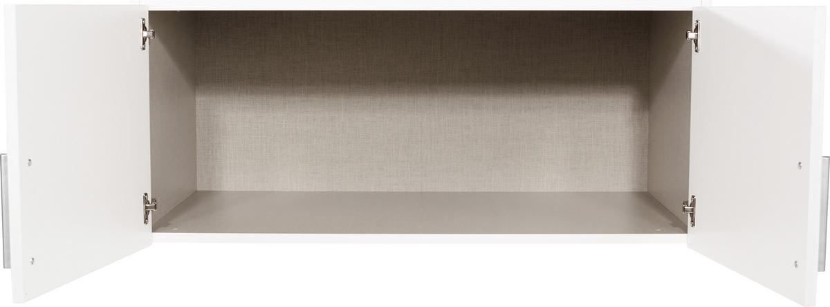 Nastavak Ormara Celle - bijela/bijela visoki sjaj, Moderno, drvo/plastika (91/40/54cm) - Modern Living