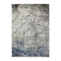 Covor țesut Manchester 1 - albastru/gri, Modern, textil (80/150cm) - Mömax