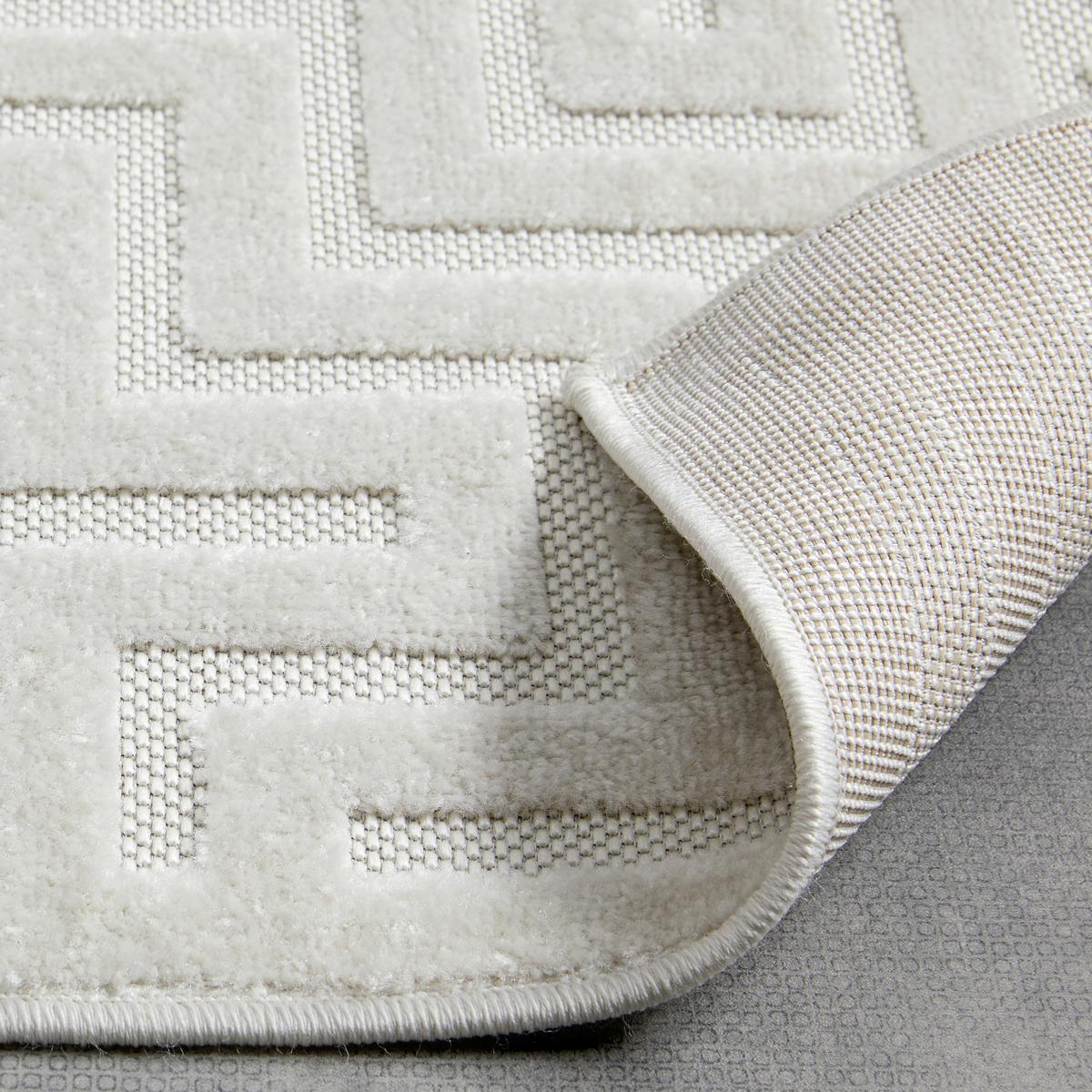 Webteppich Solar in Beige ca. 80x150cm - Beige, MODERN, Textil (80/150cm) - Modern Living