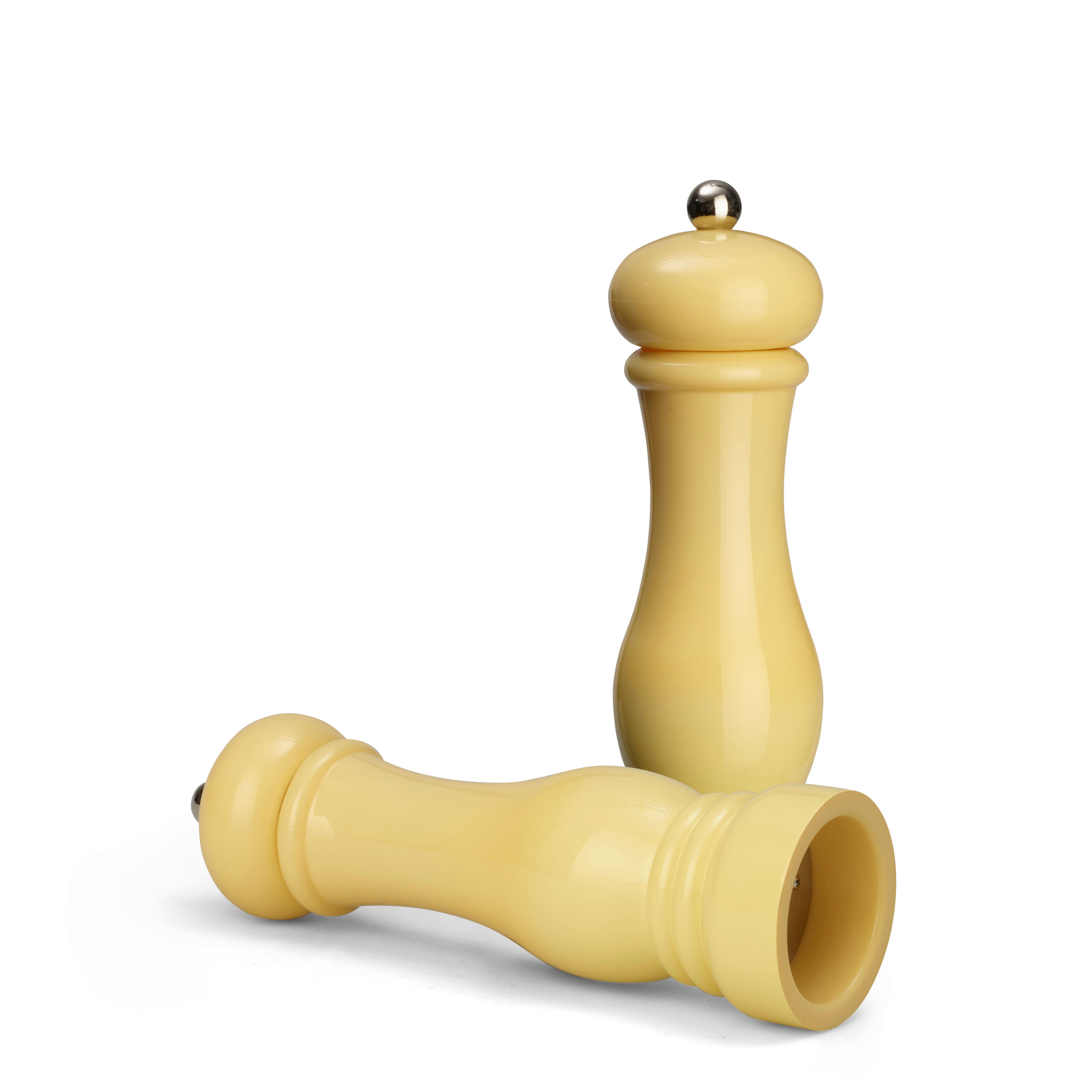 Salz- und Pfeffermühle Creme 2-teilig - Creme, Basics, Keramik/Kunststoff (6/21,5cm) - Echtwerk