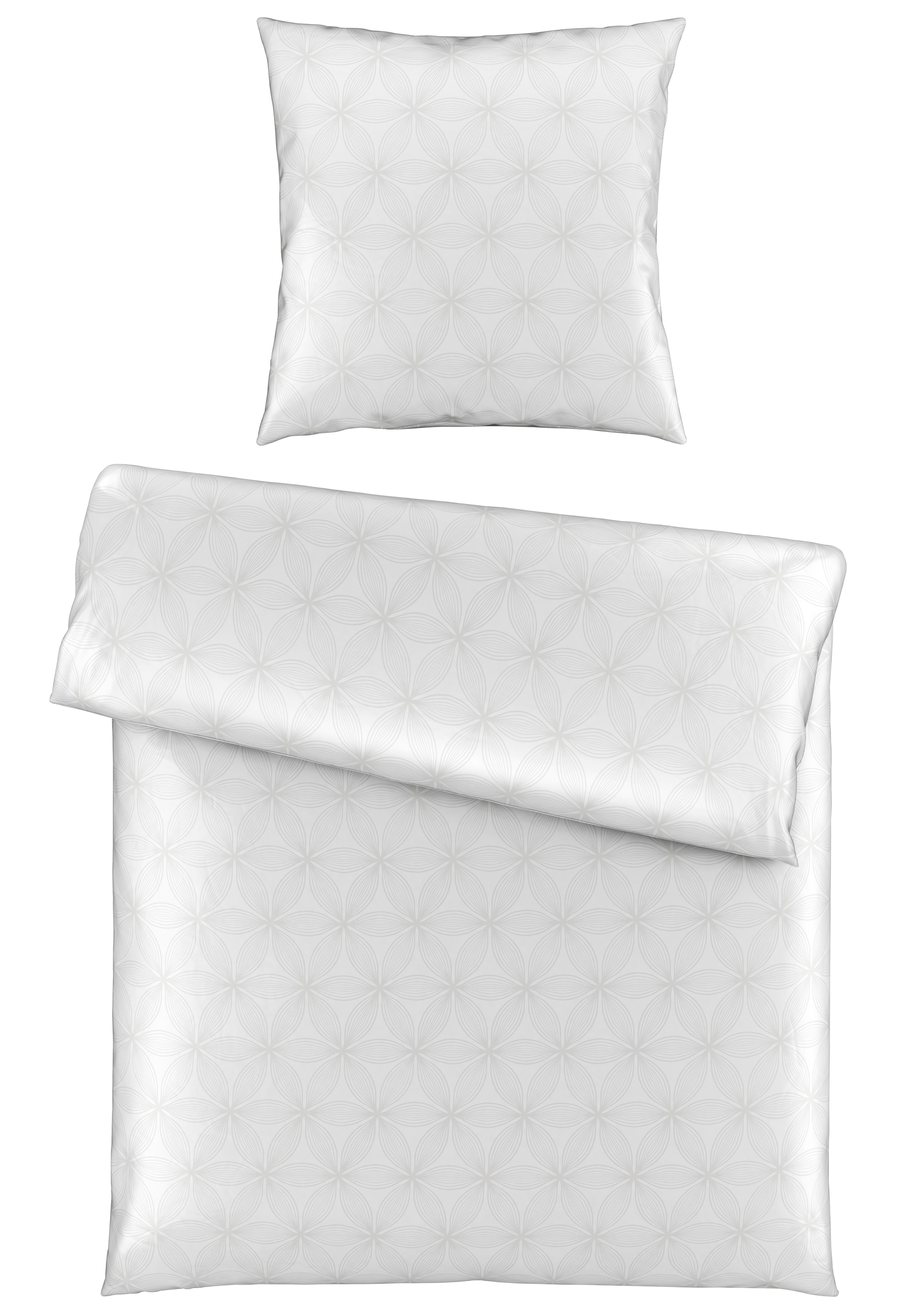 Bettwäsche Alex Design ca. 135x200cm - Weiß, MODERN, Textil (135/200cm) - Premium Living