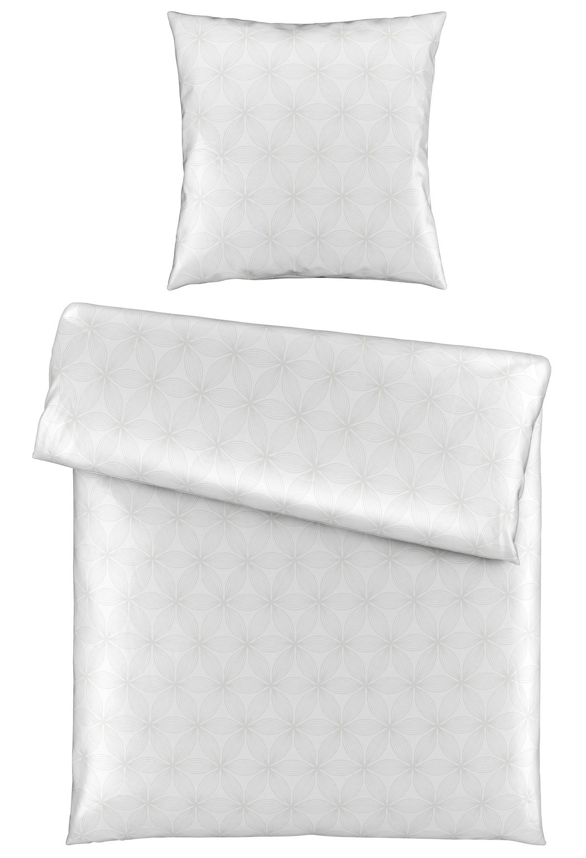 Bettwäsche Alex Design ca. 135x200cm - Weiß, MODERN, Textil (135/200cm) - Premium Living