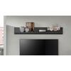 Zidna Polica Jam - prirodne boje/antracit, Design, drvni materijal (140/20/15cm) - Modern Living