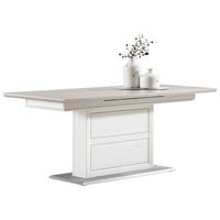 STÓŁ DO JADALNI CAMRON   -HOM IN- - biały/szary, Lifestyle, materiał drewnopochodny (160-200/90/76,2cm) - Hom`in