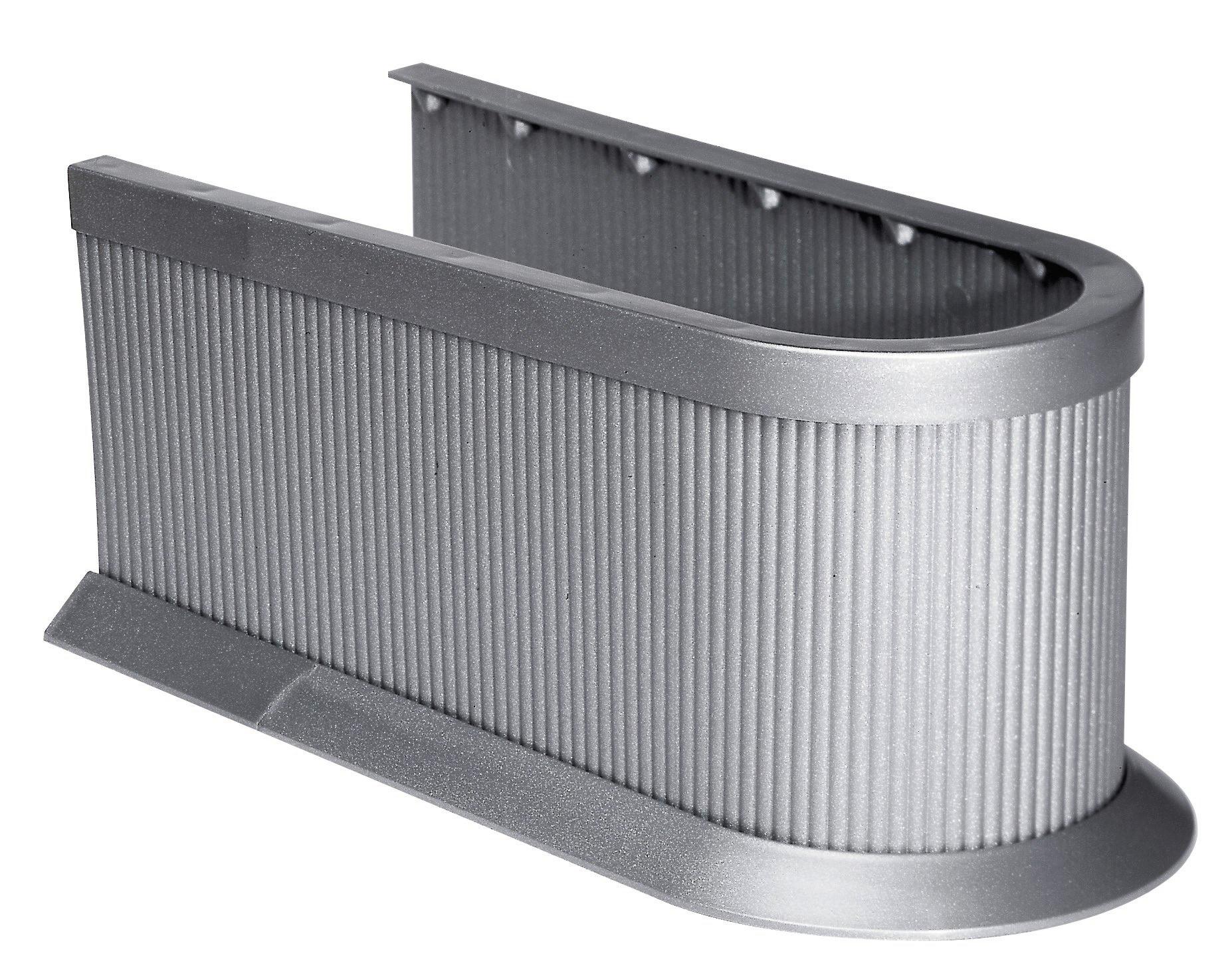 Szifontakaró 61546 Silber    -Sb- - ezüst, műanyag (11cm)